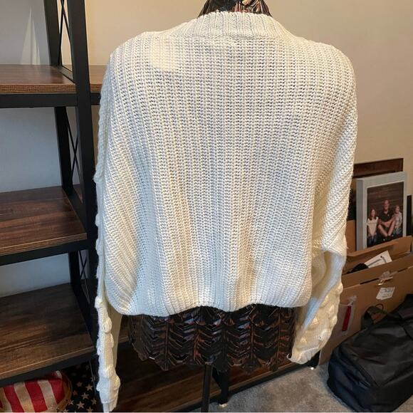 NWT En Crème Crew Neck Angora Blend Sweater Size L - Picture 3 of 12
